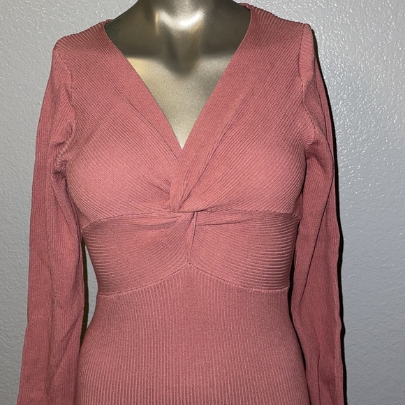 Ribbed Sweater Dress - Picture 2 of 3